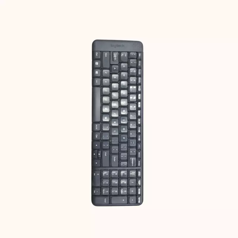 Open Box Logitech Keyboard, Compact Design Wireless Laptop Keyboard, MK215 (Black)