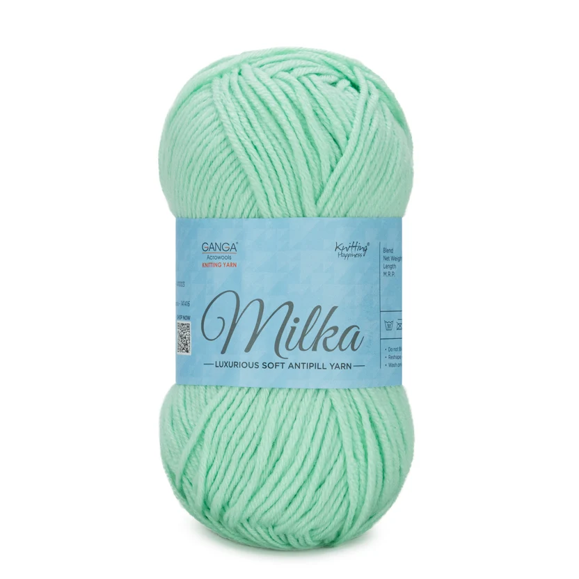 Ganga Milka 016- Lite Green Ganga Milka 016- Lite Green