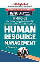 IGNOU MMPC-02 - Human Resources Management, Latest Help Book Edition