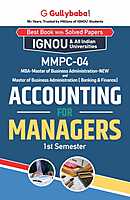 IGNOU MMPC-04 - Accounting for Managers, Latest Help Book Edition