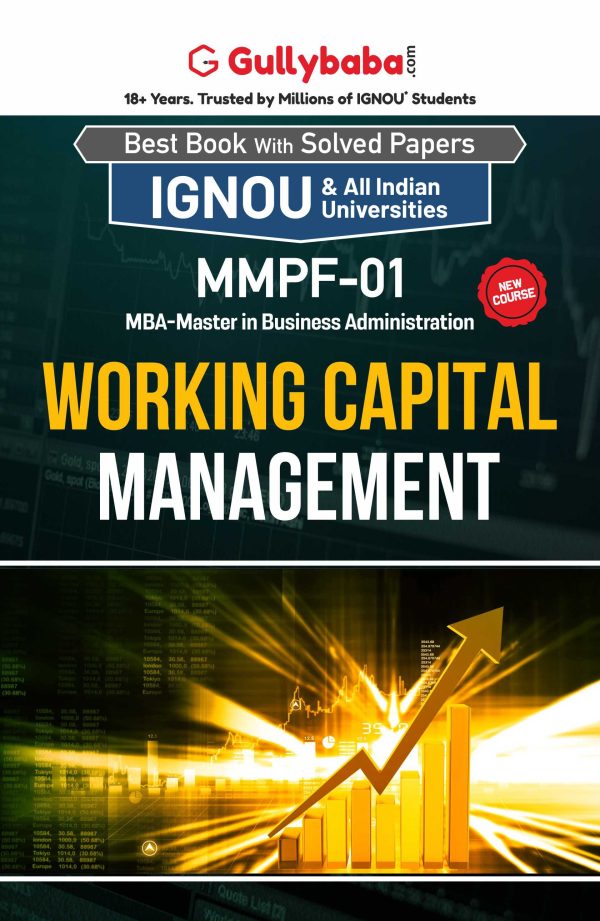 IGNOU MMPF-01 - Working Capital Management , Latest Help Book Edition