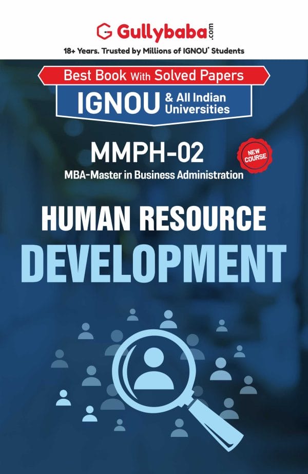 IGNOU MMPH-02 - Human Resource Development , Latest Help Book Edition