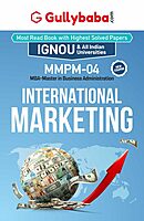 IGNOU MMPM-04 - International Marketing, Latest Help Book Edition