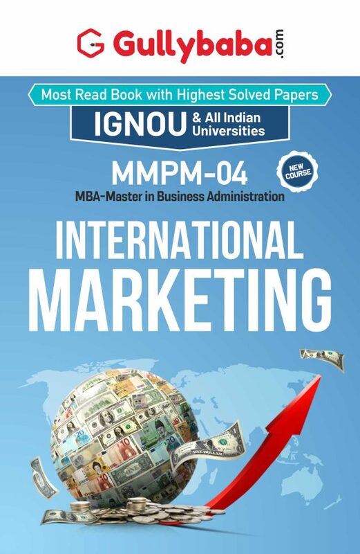 IGNOU MMPM-04 - International Marketing, Latest Help Book Edition