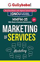 IGNOU MMPM-05 - Marketing of Services, Latest Help Book Edition