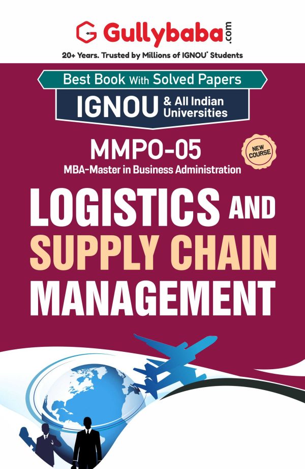 IGNOU MMPO-05 - Logistics and Supply Chain Management, Latest Help Book Edition
