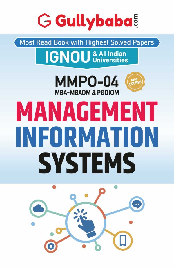 IGNOU MMPO-04 - Management Information Systems, Latest Help Book Edition