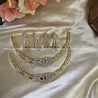 Diamond Alike Stone Necklace Premium Quality