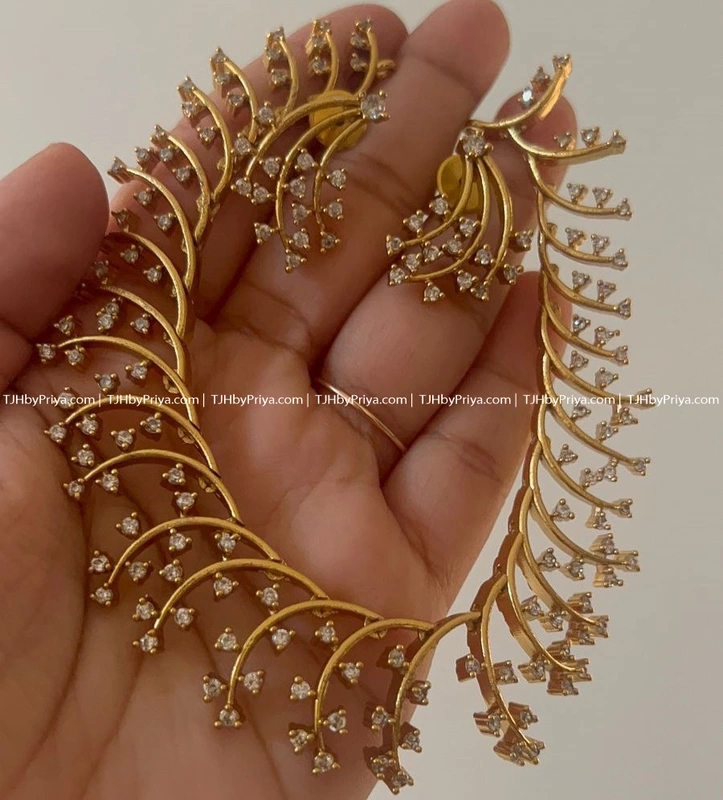 Premium Diamond Alike Necklace Collection (SKU- 217)