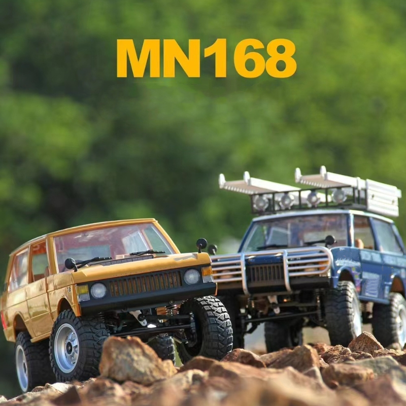 MN168 1:12 Scale 4WD RC Rock Crawler – Range Rover Classic 1970 Style Off-Road SUV | 2.4GHz RTR Remote Control Car