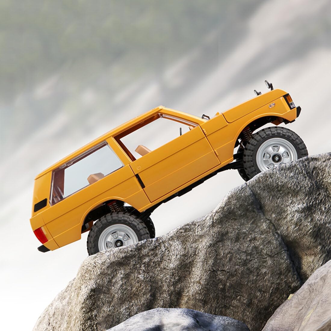 MN168 1:12 Scale 4WD RC Rock Crawler – Range Rover Classic 1970 Style Off-Road SUV | 2.4GHz RTR Remote Control Car