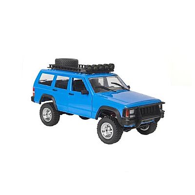 MN78 1:12 Scale 4WD RC Off-Road SUV – Cherokee 213 Style | 2.4GHz RTR Remote Control Car - Blue