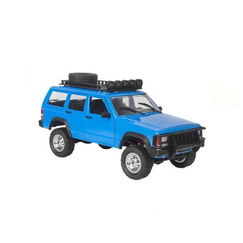 MN78 1:12 Scale 4WD RC Off-Road SUV – Cherokee 213 Style | 2.4GHz RTR Remote Control Car - Blue