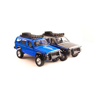 MN78 1:12 Scale 4WD RC Off-Road SUV – Cherokee 213 Style | 2.4GHz RTR Remote Control Car - Blue