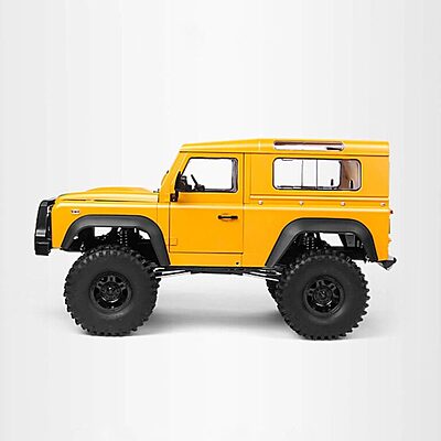 MN999 1:10 Scale 4WD RC Rock Crawler | Defender Style Heavy Off-Road Remote Control Truck (Yellow)