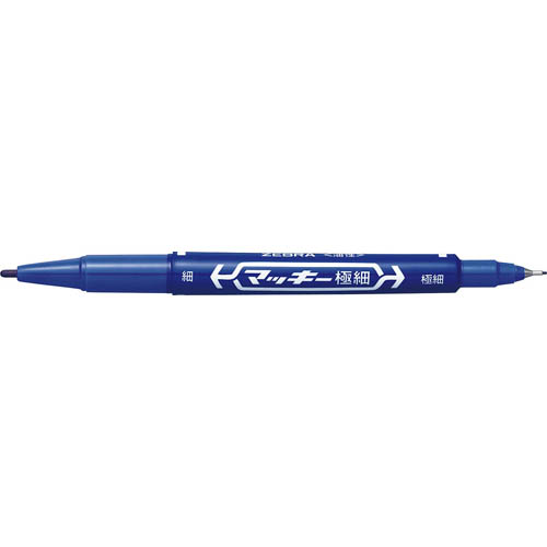 Zebra McKee Extra Fine Marker Blue