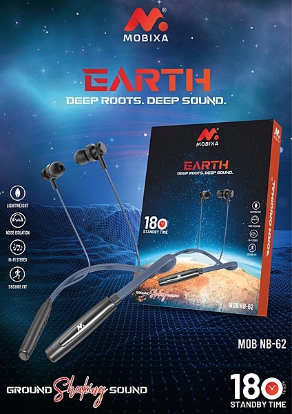 Mobixa - Earth - Neckband - MOB NB 62