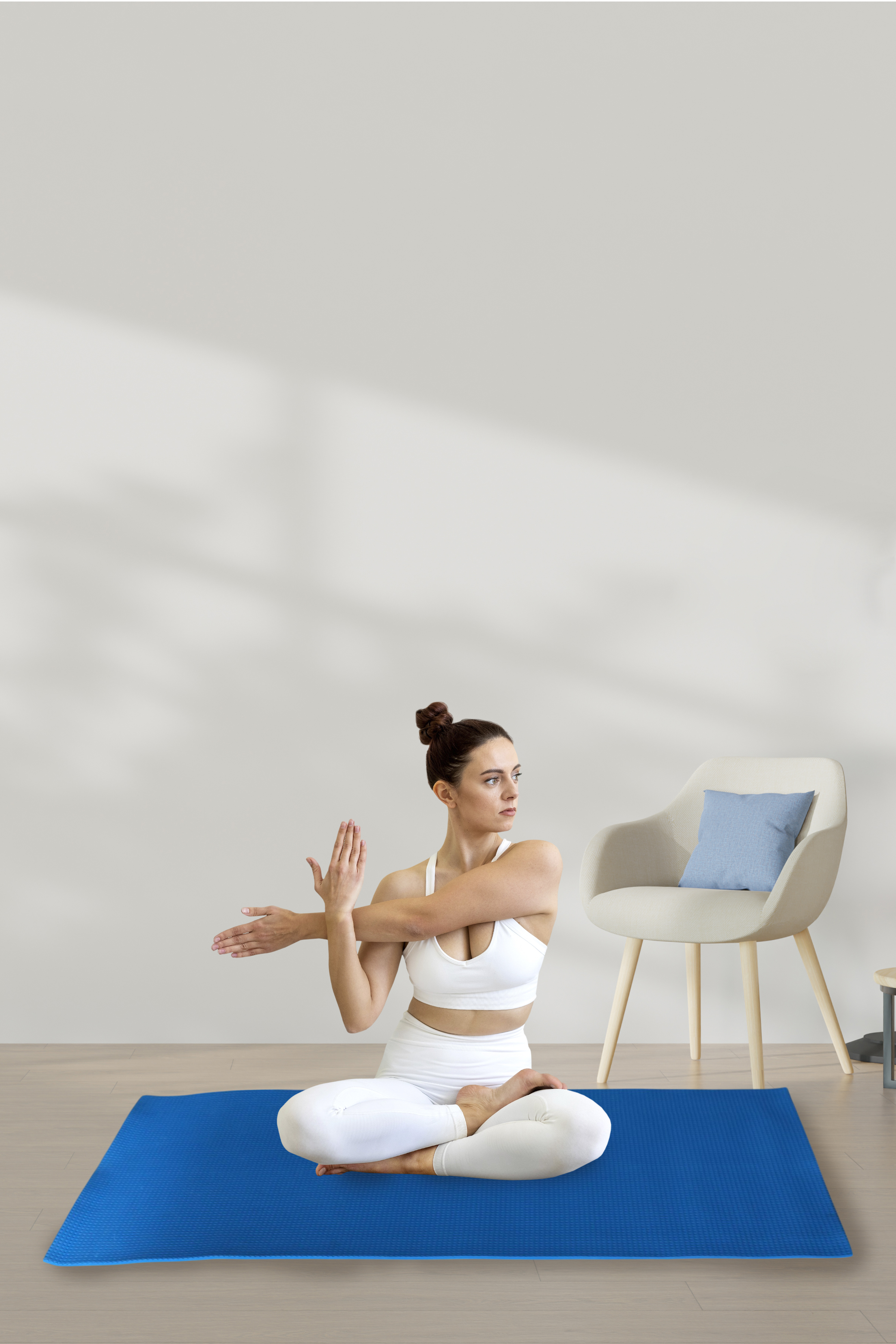 Blue - Soulmat Premium Yoga Mat  - 4mm / 6mm / 8mm Thickness