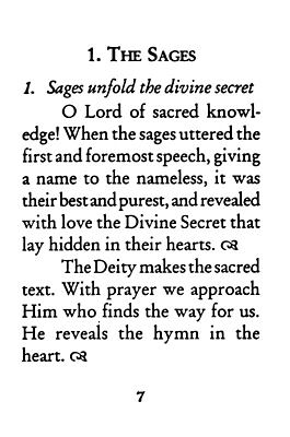 Thus Spake The Vedas