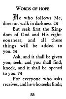 Thus Spake The Christ