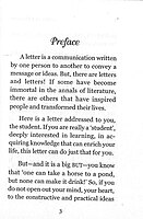 Letter to A Student