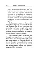 Value of Brahmacharya