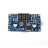 LM2596 2A Buck Step-down Power Converter Module DC 4 ~ 40 to 1.3-37V LED Voltmeter