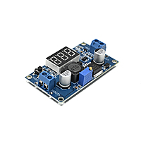 LM2596 2A Buck Step-down Power Converter Module DC 4 ~ 40 to 1.3-37V LED Voltmeter