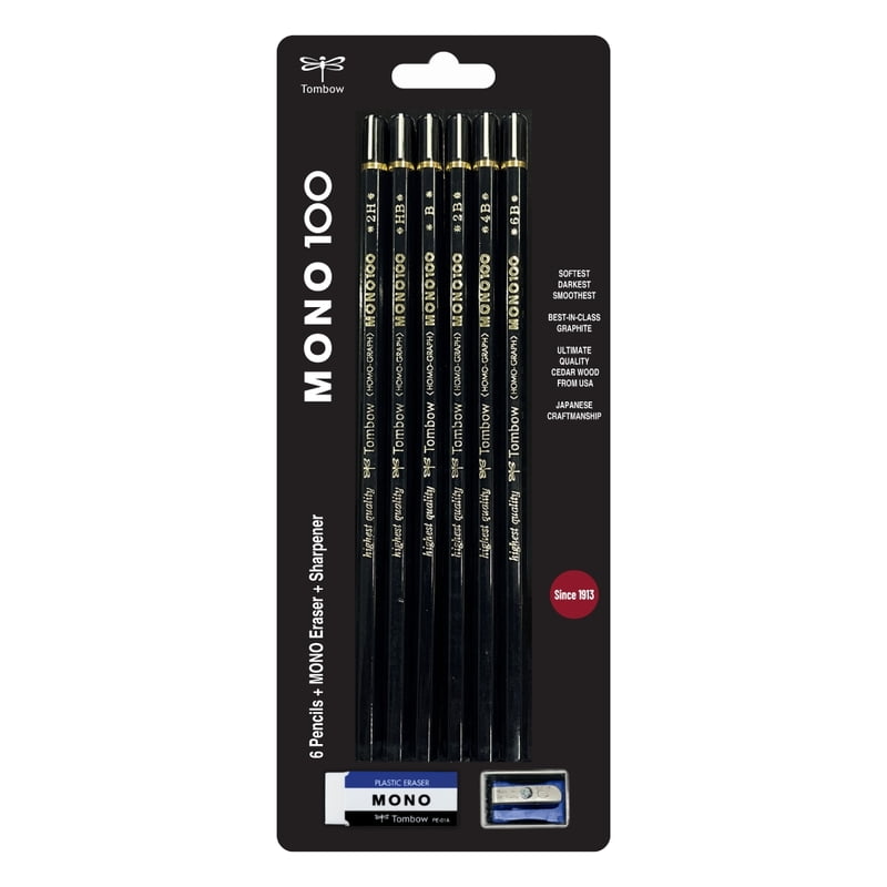 Tombow Mono 100 Graphite Drawing Set Tombow Mono 100 Graphite Drawing Set