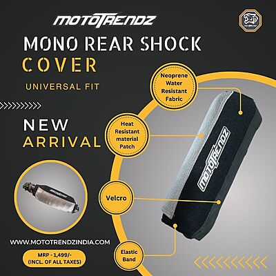 Mototrendz Mono Rear Shock Cover Mototrendz Mono Rear Shock Cover