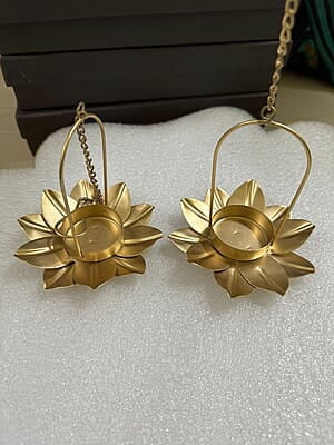 Metal Diya Hanging