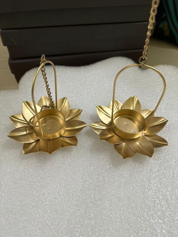 Metal Diya Hanging