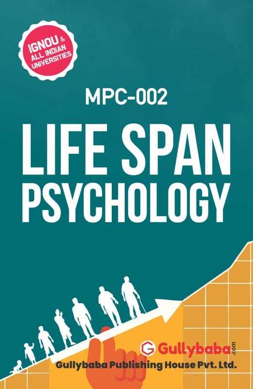 IGNOU MPC-02 - Life Span Psychology, Latest Help Book Edition