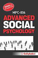 IGNOU MPC-04 - Advanced Social Psychology, Latest Help Book Edition