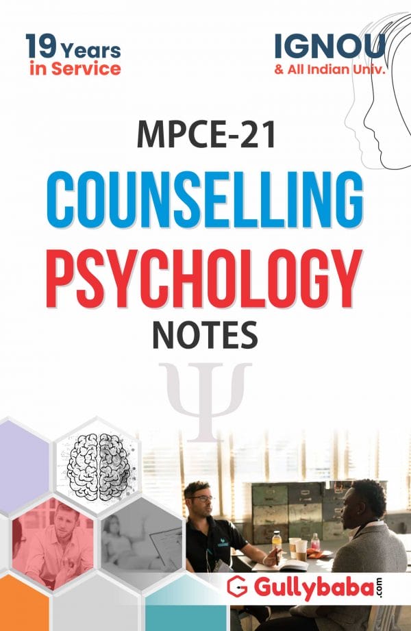 IGNOU MPCE-21 - Counselling Psychology, Latest Help Book Edition