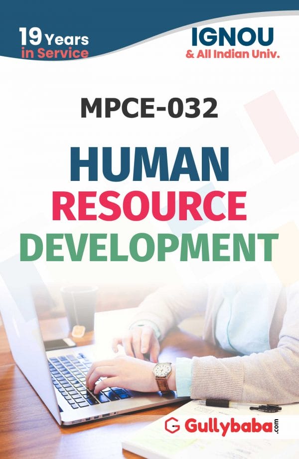 IGNOU MPCE-32 - Human Resource Development, Latest Help Book Edition