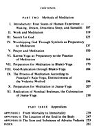 Meditation: Its Process, Practice and Culmination