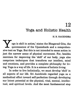 Healthy Mind, Healthy Body