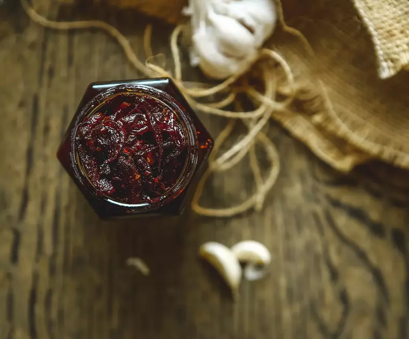 Mere Piyaaz Gaye Rangoon Burmese Chilli Garlic Onion Oil - Pickle Shickle