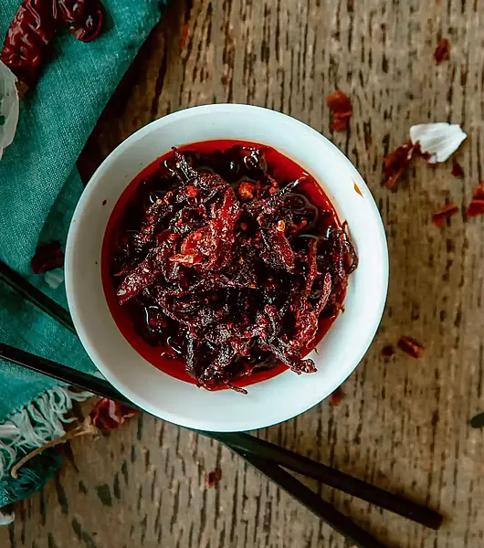 Mere Piyaaz Gaye Rangoon Burmese Chilli Garlic Onion Oil - Pickle Shickle