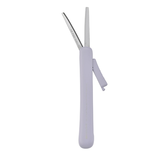 Kokuyo Scissors Mobile Scissors Me Titanium Glueless Blade Misty Lilac