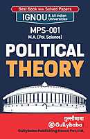 IGNOU MPS-01 - Political Theory, Latest Help Book Edition