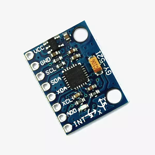 MPU6050 Gyroscope & Accelerometer Sensor Module (GY-521) – 6-Axis IMU with DMP for Arduino & Raspberry Pi