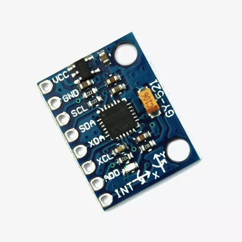 MPU6050 Gyroscope & Accelerometer Sensor Module (GY-521) – 6-Axis IMU with DMP for Arduino & Raspberry Pi