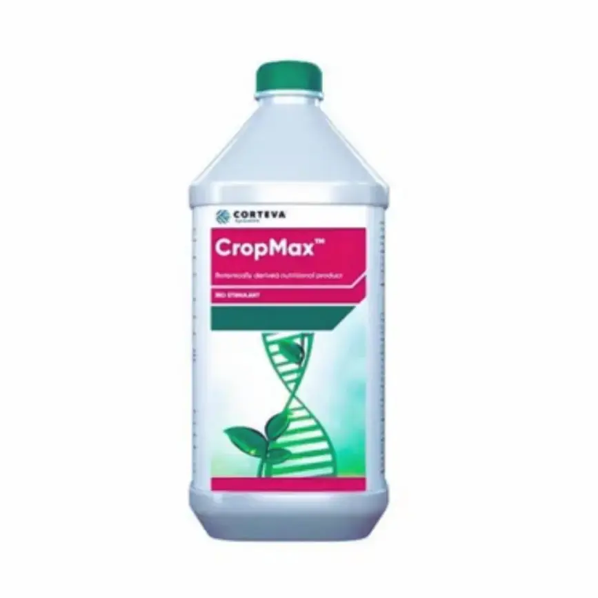 Corteva CropMax liquid biostimulant pack for crop nutrition and stress support