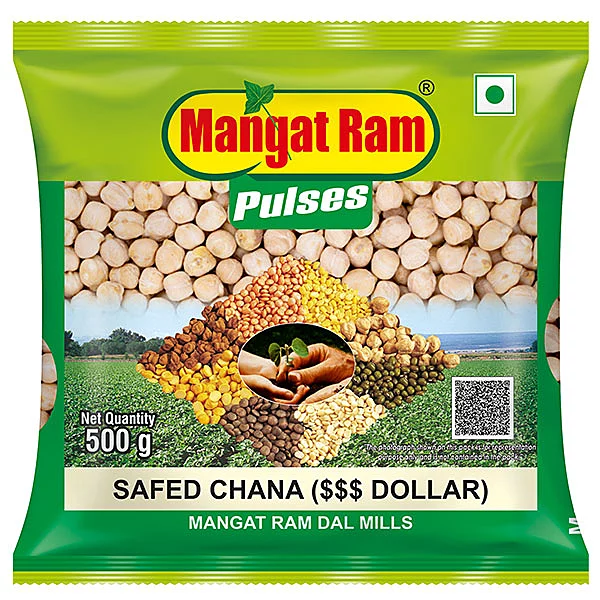 Mangat Ram Dollar Kabuli Chana (Premium Safed Chana)