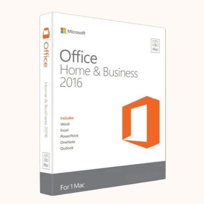 MS Office Home and Business 2016 (1user-1pc) Windows DVD (Word, Excel, PowerPoint, Outlook, OneNote) (Win 7, 8, 10, 11) (T5D-02701)  (OLD STOCK - TSL)
