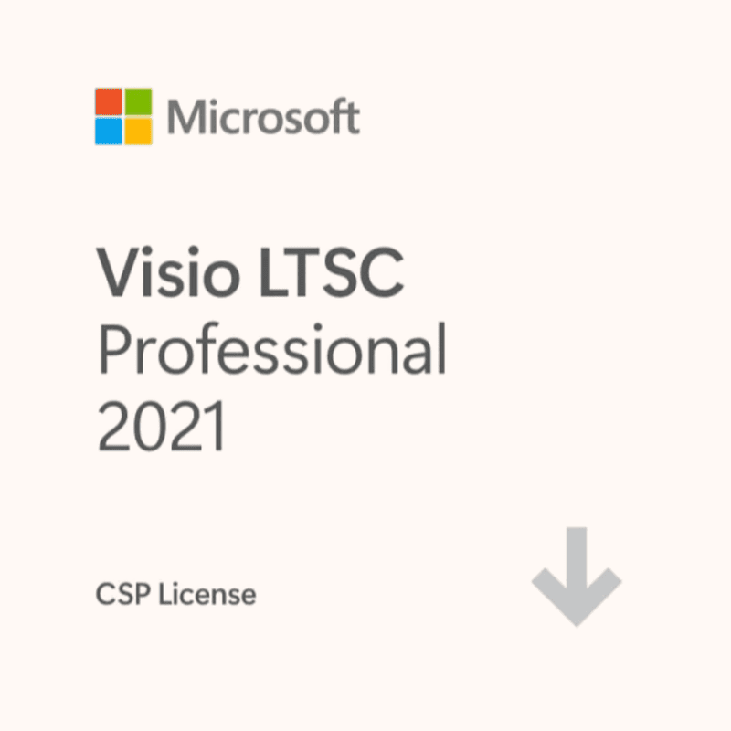 MS Visio LTSC Professional 2021 Educational Licence CSP  (Perpetual)