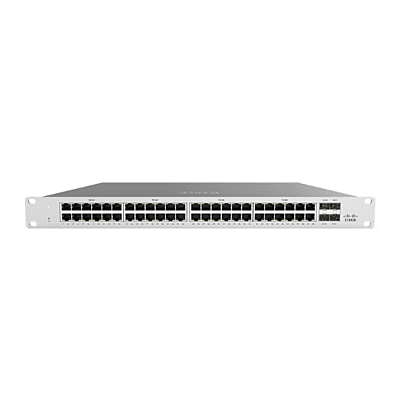 Cisco Meraki Managed 48 Port Gigabit Ethernet Switch-MS120-48