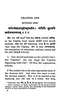 Chandogya Upanishad Chandogya Upanishad